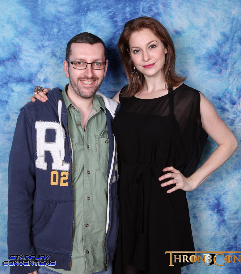 Esme Bianco at Starfury Convention Throne Con 3