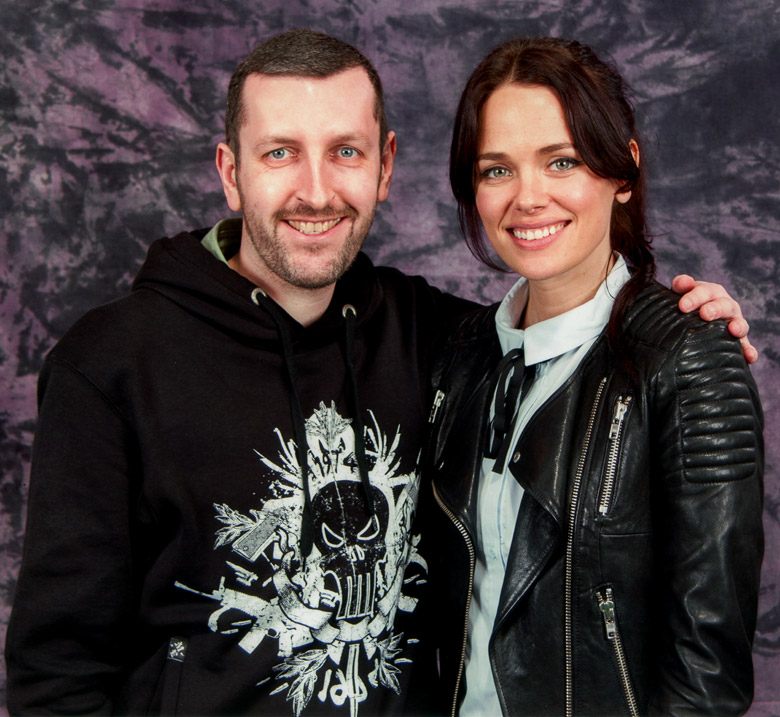 Katia Winter at Memorabilia Birmingham Convention 2014