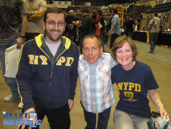 Warwick Davis is short