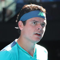 Height of Milos Raonic