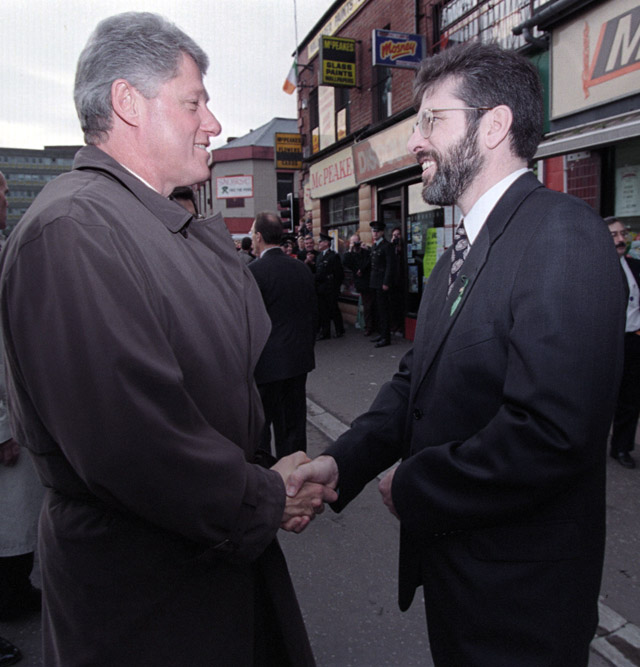 How tall is Gerry Adams