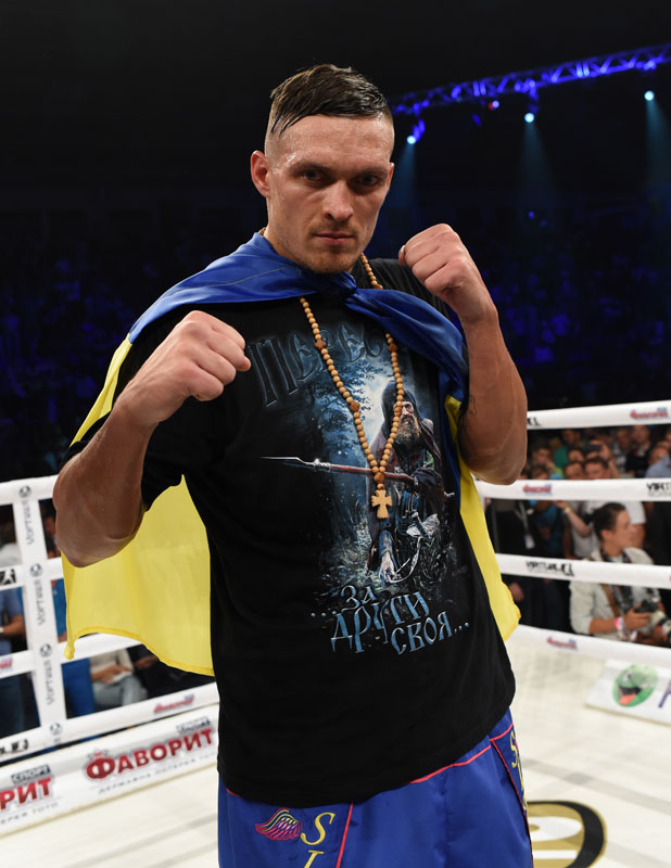 How tall is Oleksandr Usyk